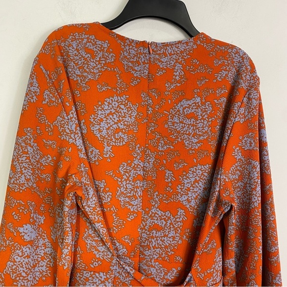 Relipop Womens Floral Print Romper Ruffle Hem Romper - Picture 11 of 11